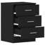 38cm W Manufactured Wood Bedside Table