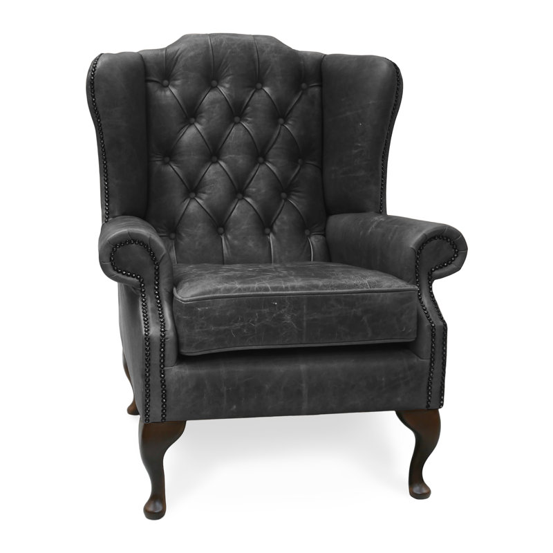 Dellaquila Upholstered Accent Chair, Black