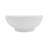 The Renovators Supply Inc. 16.5 " Vitreous China Circular Bathroom Sink and Overflow Hole