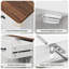 Buffet Michaila 42,5 W avec portes de garde-manger, tablettes réglables et grand tiroir-849528457
