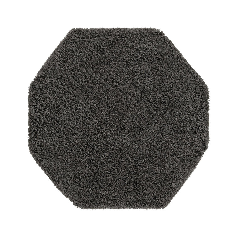 Santosha Cloud Gray Shag Rug
