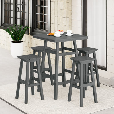 Laguna 5-Piece Square Bar Set