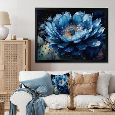 Rozeta " Blue Green Cactus Beauty "