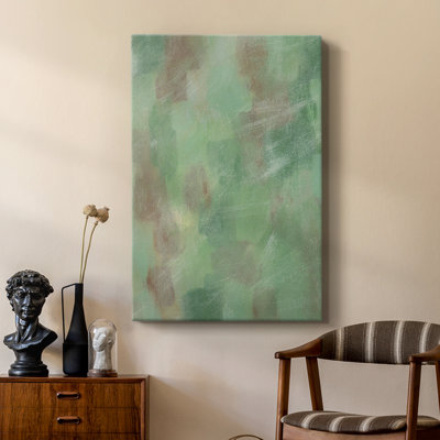Green Shadows II -Custom Wrapped Gallery Cavas