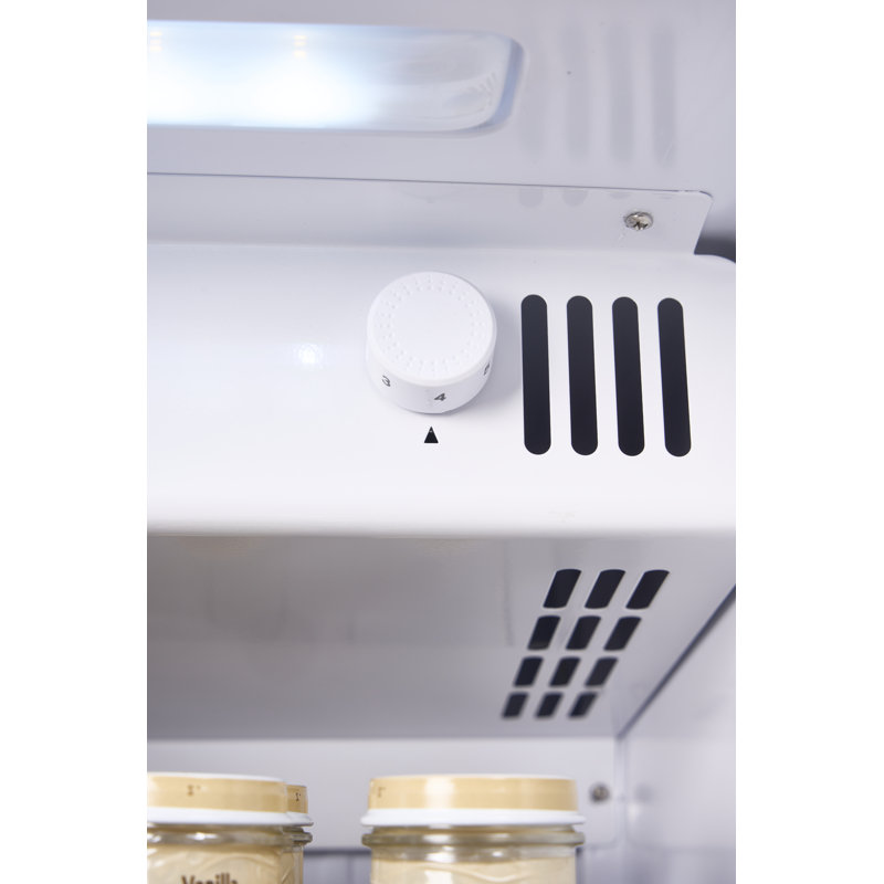 6.5 Cu. Ft. Commercial Upright Display Refrigerator Glass Door Beverage Cooler In Silver