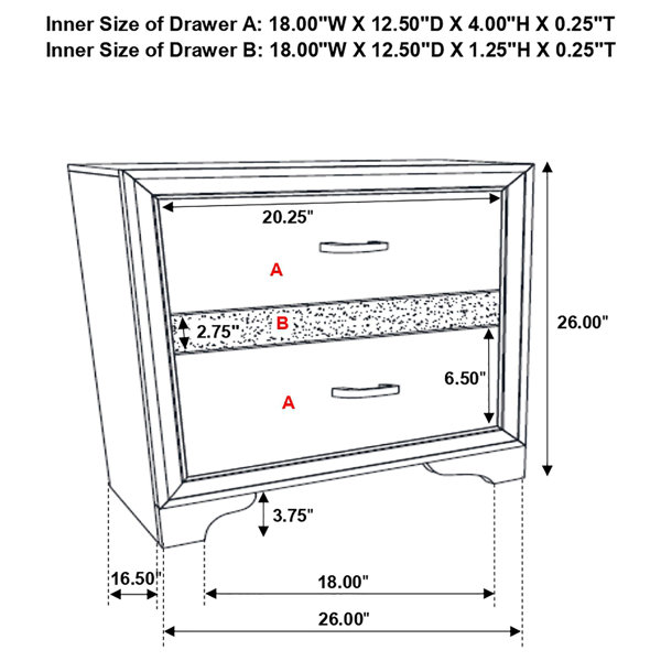 Dimensions du produit