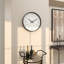 Horloge murale en verre 19,63 "Amburgey-39132229