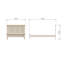Joulon Shaker Panel Bed. 4ft6 Double (For UK Mattress 135 x 190) OR 5ft Kingsize (For UK Mattress 150 x 200)-624703778-624703789
