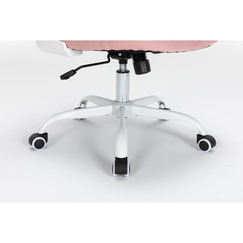 Chaise de bureau Devli, White, Rose