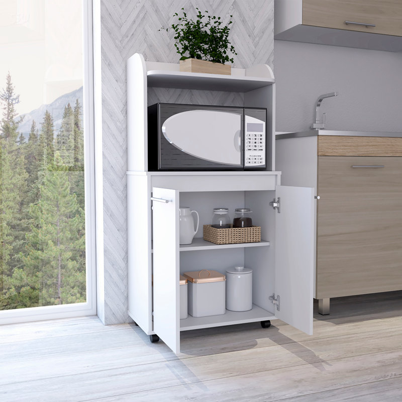 1-Shelf 2-Door Kitchen Pantry