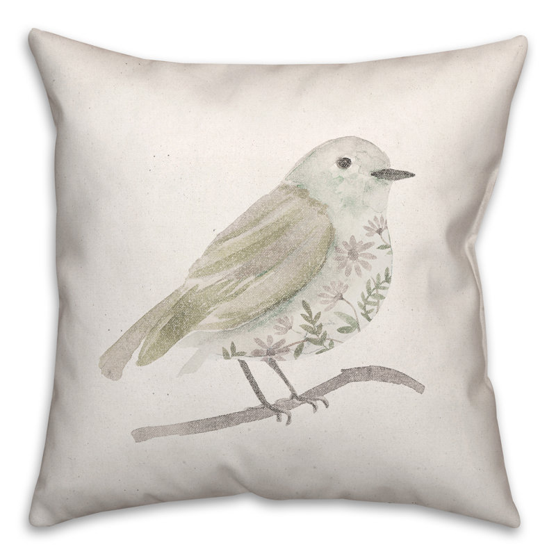  Polyester Indoor/Outdoor Throw Pillow