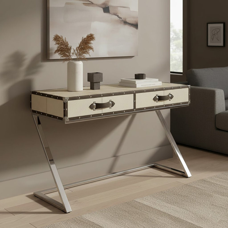 Winston 120cm Solid Wood Top Console Table