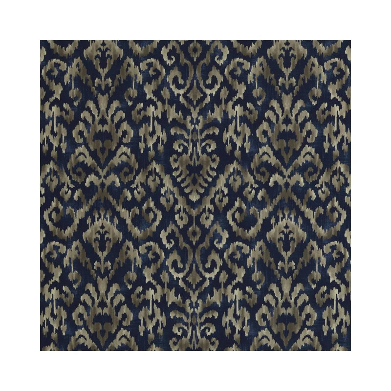 Jakarta Standard Cotton Duvet Cover, Navy, King Plus Duvet Cover