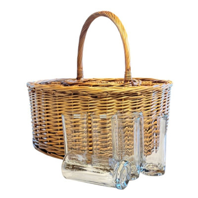 Wicker Picnic Basket