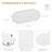 14.2" Scalloped Edge Caracatta Gold Natural Marble Tray, Mirror Polished Solid Marble Vanity Organizer Tray with Anti-Slip Rubber Feet, Decorative Storage Tray for Bathroom Countertops and Bedroom Dressers-127309090-127309094-130166401