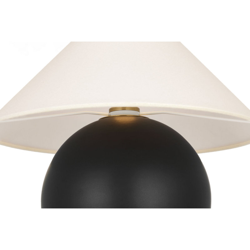 Lindo 14" Accent Lamp with Linen Shade, Nocturne