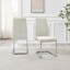 Loren Luxury Fabric Dining Chairs with Legs Upholstered Modern Design - Side Chair-94857783-94857781