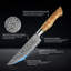 Ensemble de couteaux à steak en acier 6 pièces Senken Knives