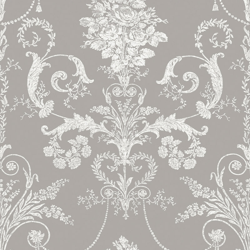 Rouleau de papier peint Laura Ashley Josette, Acier