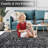 Hallway Runner Rug 2x6 - Black Kitchen Rugs Non Slip Washable Soft Touch Carpet Runner Rug Stylish Rug Runner Home Kitchen-1375988697