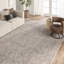 Britta Living Oland Handmade Solid Gray/Cream Area Rug-1283421285