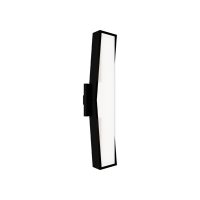 Jordan 2700K Dimmable LED Outdoor Wall Light With Color Temperature Switch from 2700K/3000K/3500K/4000K, Weather Resistant Powder Coated Finish
