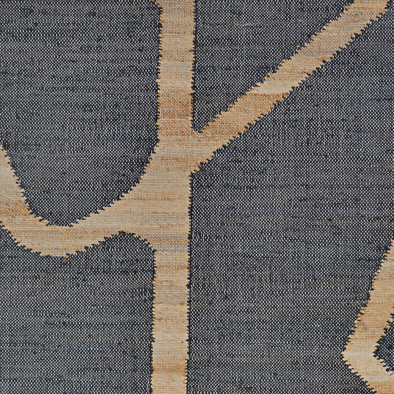 Tapis d'intérieur fait à la main Nevels Hamar, Rectangle 6 pi x 9 pi