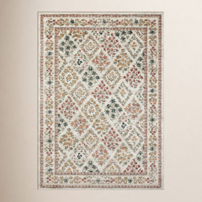 Rifle Paper Co. x Loloi Laurel Cream Floral Rug