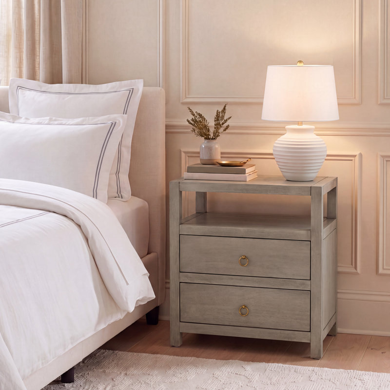 Amisa Nightstand, Natural