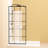 34" Width X 72" Height Framed Shower Screen With 1/4" 6Mm Silk - Printed Tempered Glass, Matte Black Aluminum Structure, Rust Proof, Reversible Setup For Bathroom, American Style Tall Glass Door,