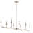 8 - Light Steel Dimmable Classic / Traditional Chandelier-1162710488
