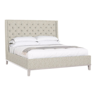 Michael Weiss Upholstered Wingback Bed