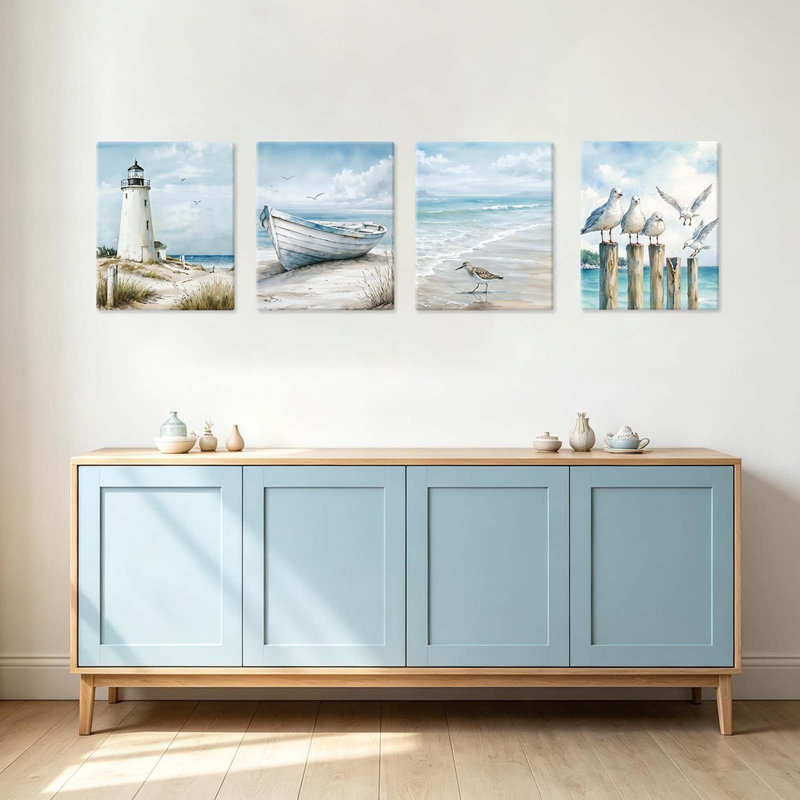 6 Piece Wrapped Canvas Print