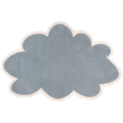 Safavieh Kids 913 Cloud Hand Tufted Wool Solid Color Rug
