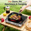 Plaque de cuisson électrique portative 1500w