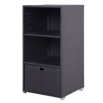 Porte-serviettes de piscine Outsunny Valet