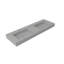 Lavabo double mural Chloe MEDUNJESS 59 po en surface solide grise, double lavabo rectangulaire-98387776-110982233