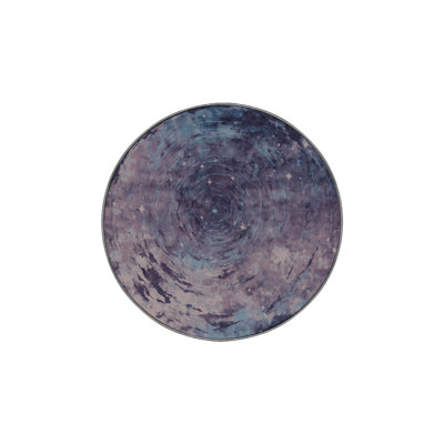 Machine Washable Purple Area Rug
