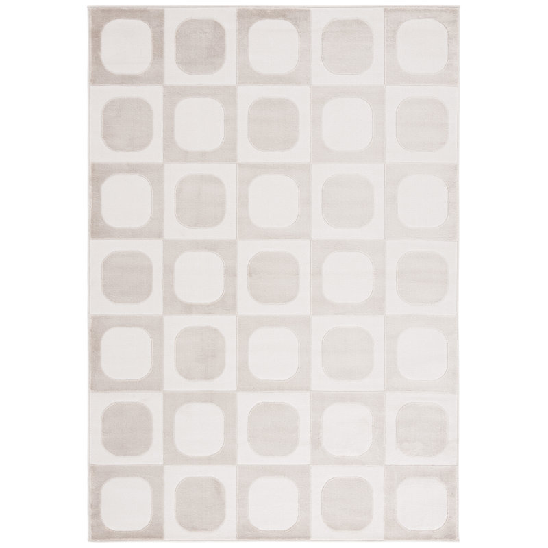 Petherton 100 Performance Geometric Rug, Rectangle 4' x 6'