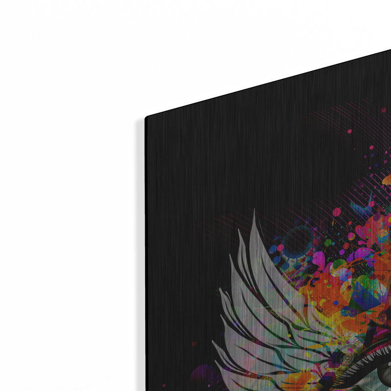 Art mural en métal Trinx «Phoenix»,, H 36 po x l 36 po