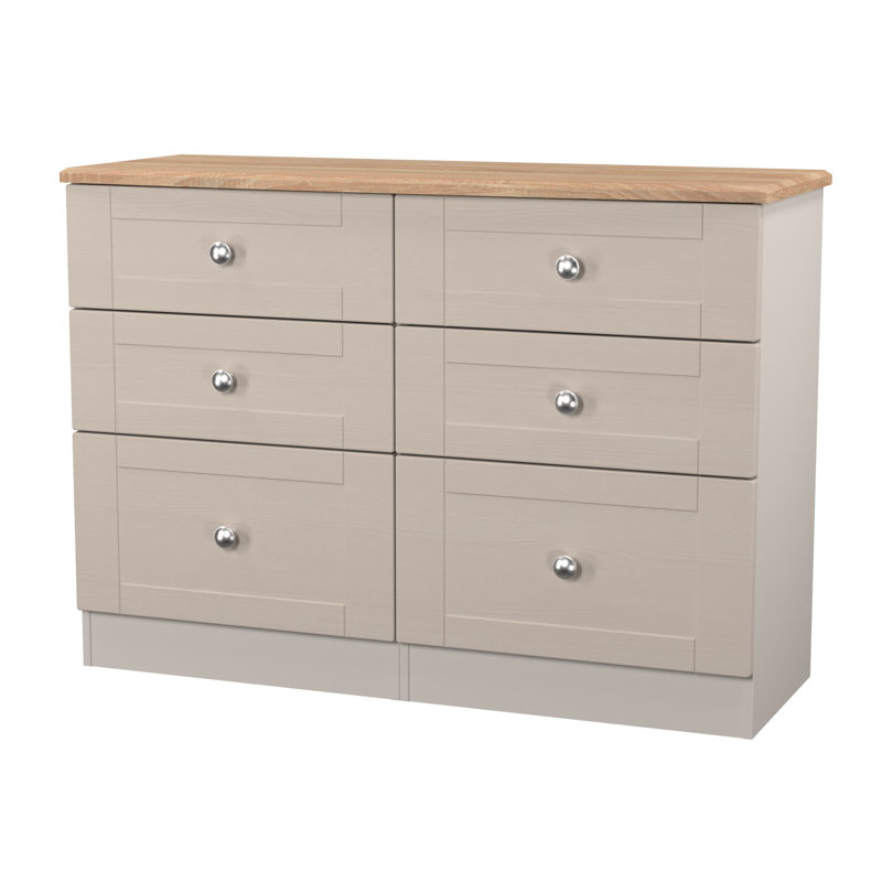 Abhilash 112 cm W Chest of 6 Drawers