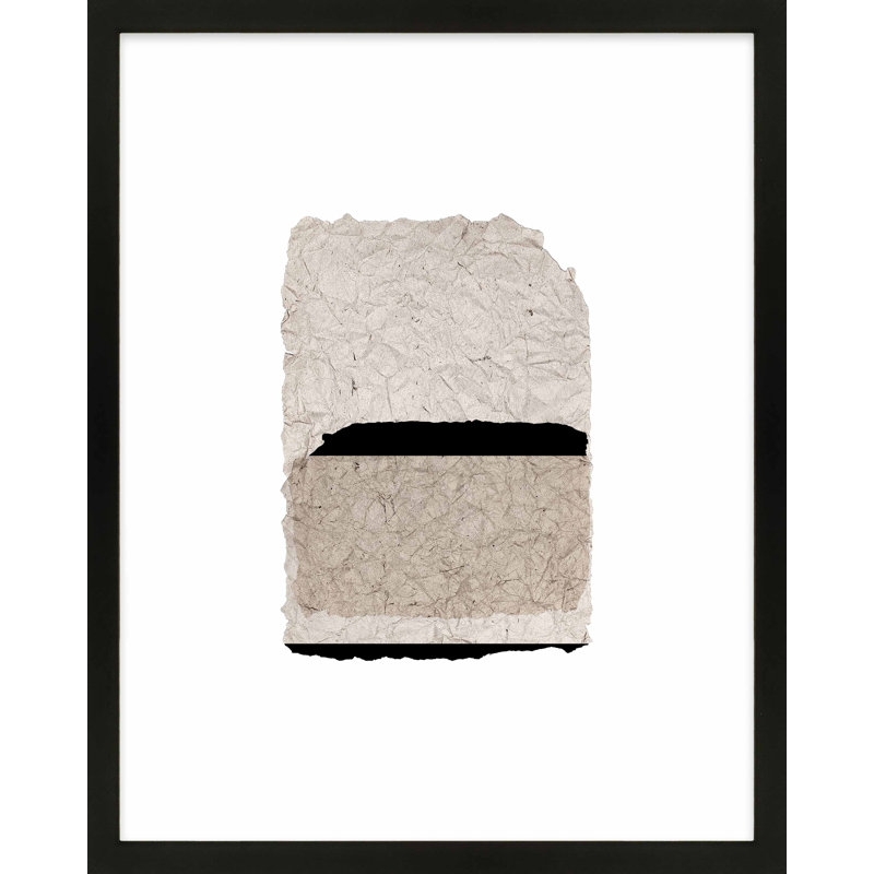 Fiber 1 Print by Eleni Psyllaki For Paradissi Digital Art, 20" H x 16" W  x 1.25" D, Black Framed