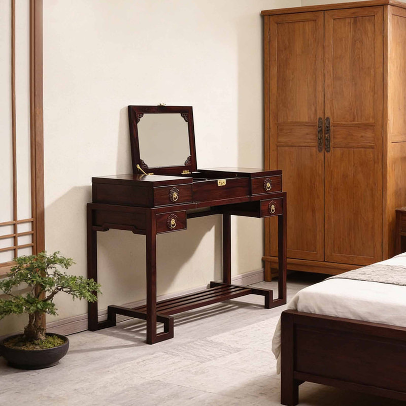 Coiffeuse de style chinois rétro