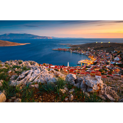 Dressler Halki, Greece - Wrapped Canvas Print