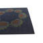 Tapis carré bleu marine Otto