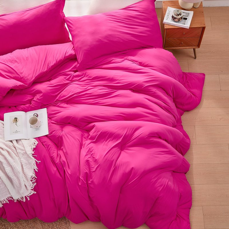 Look At This Thicky - Coma Inducer® Oversized Comforter Set - Standard Thicky, Pink, King Comforter + 2 Pillow Shams