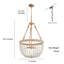 Luminaire suspendu géométrique 3 lumières Dianthus
