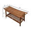 Banc en bois massif Talreja-836139829