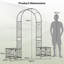 Metal Garden Art in Black-740738514