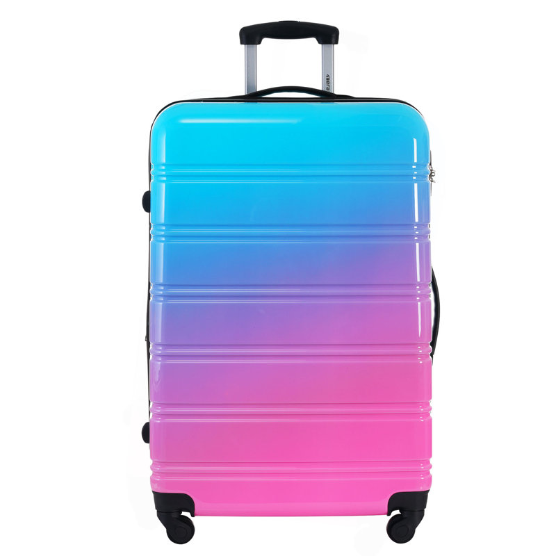 Valise extensible 3 pièces à roulettes Hardshell avec roulettes pivotantes et verrou TSA léger